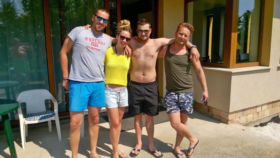 group of guests