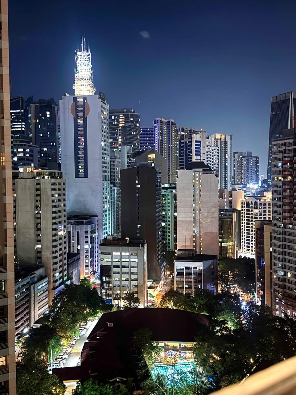 Night, City view