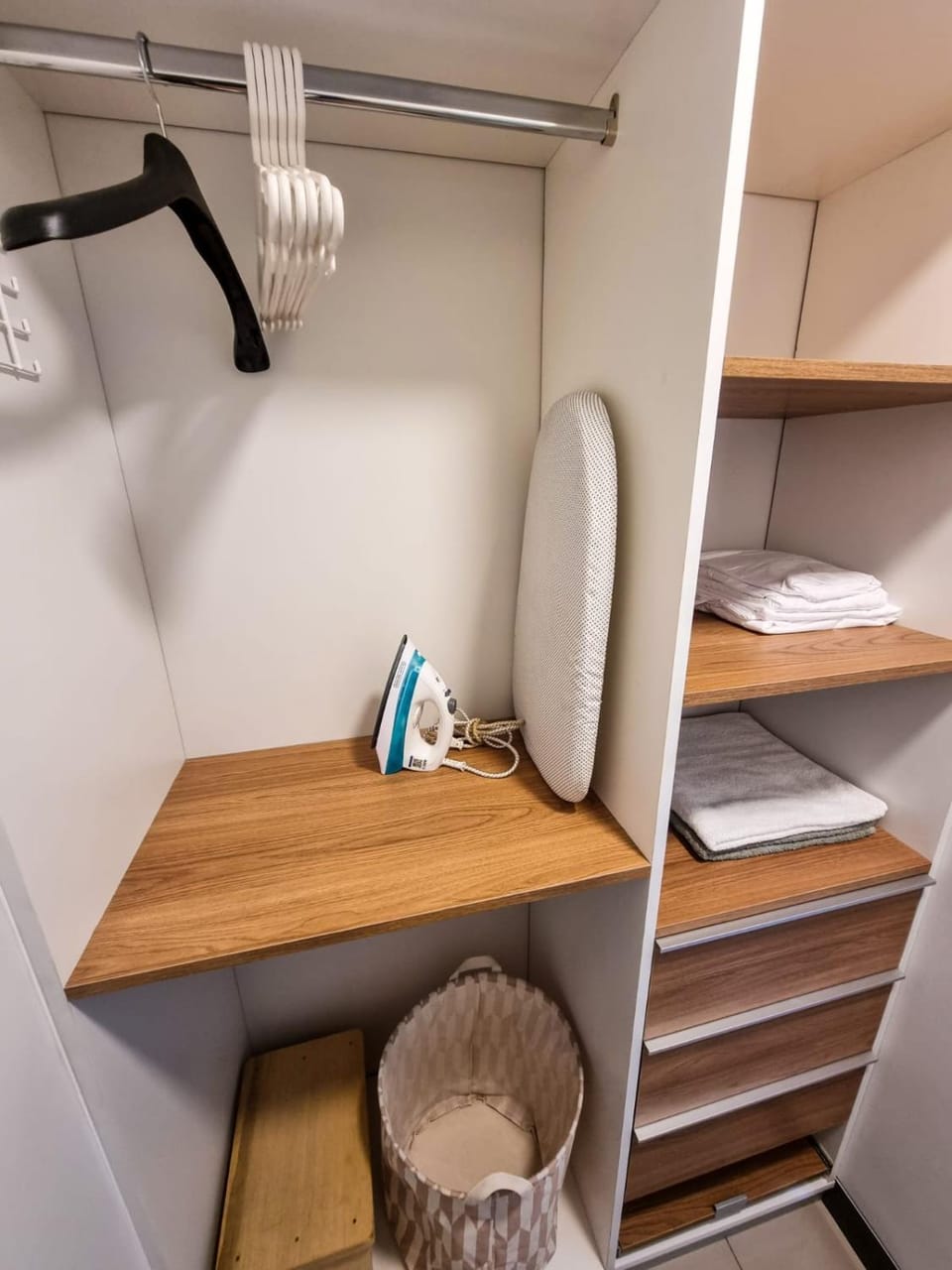 flat iron, furniture, wardrobe