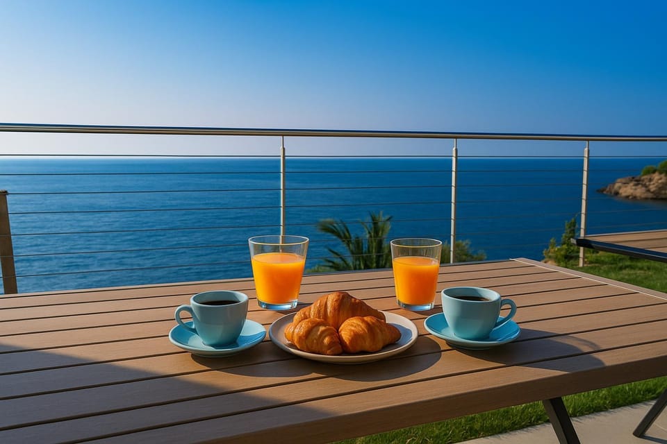 Sea view, Breakfast