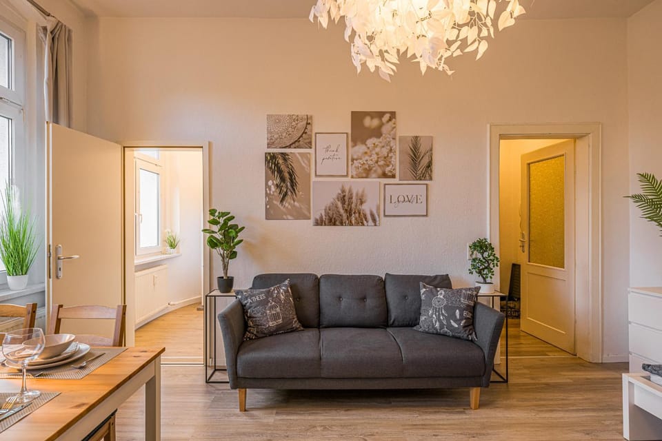 Ganzes Apartment, ruhig, gemütlich, Vollausstattung, kostenloses Parken Apartment in Saxony
