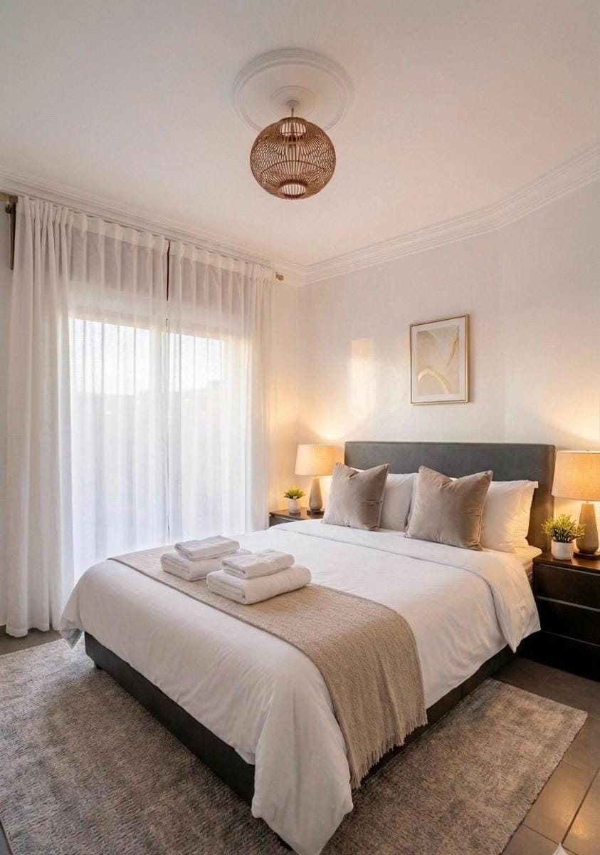 Sea view in Malabata Beach 1 Min From Beach & Train Station - 2 Bedrooms Apartment Apartment in Tangier