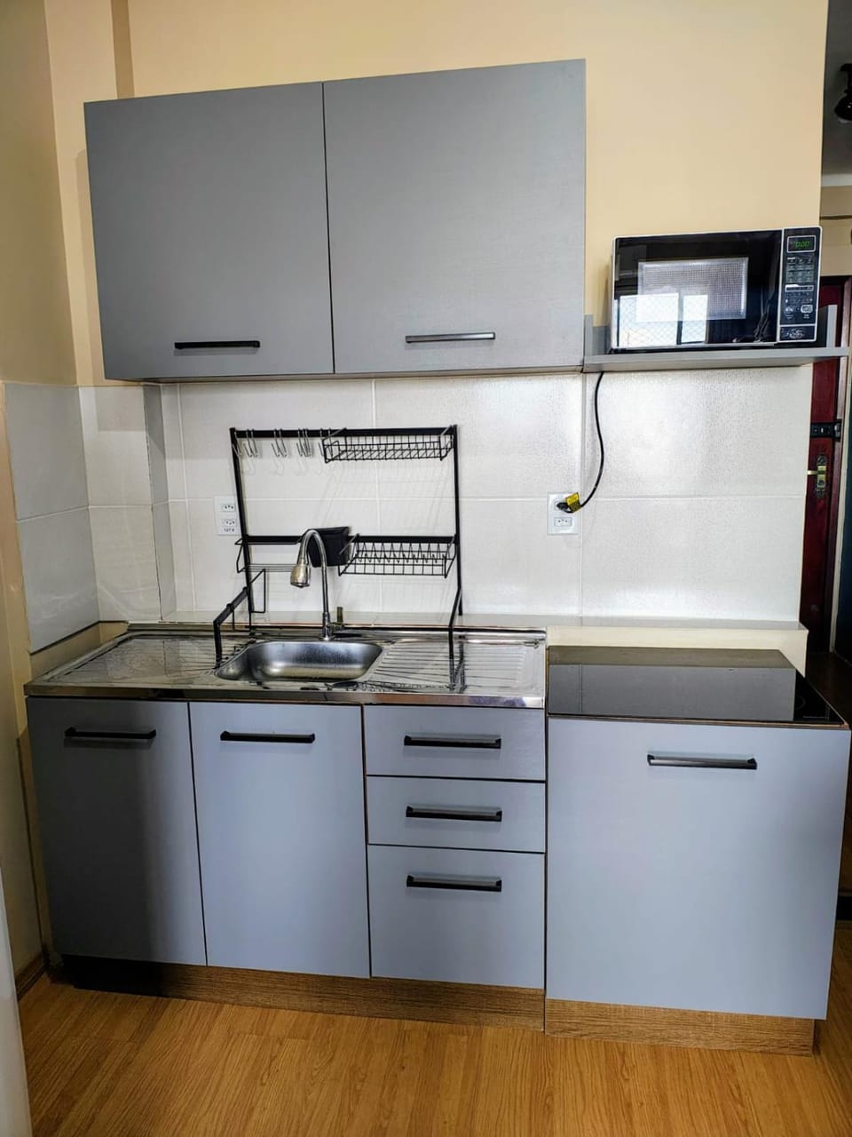 Communal kitchen, microwave