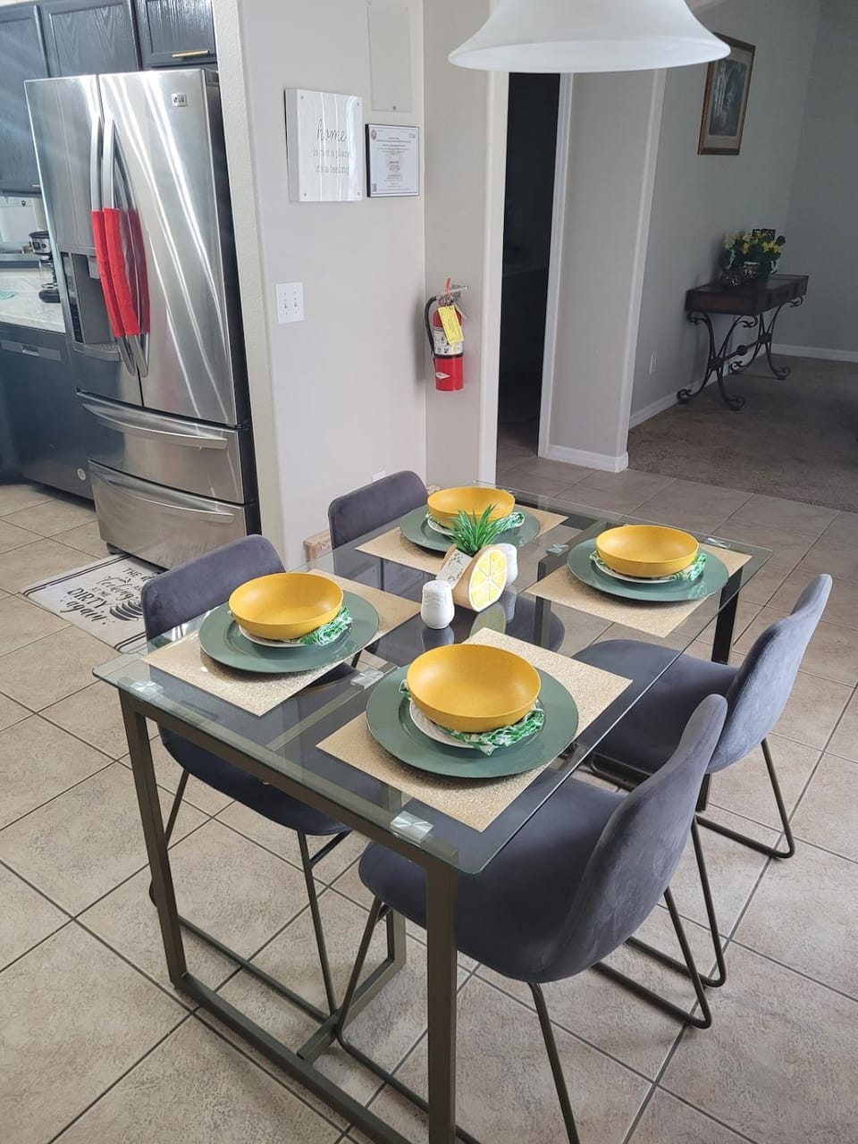 Dining area