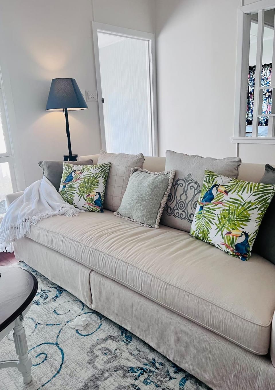 Living room, air conditioner