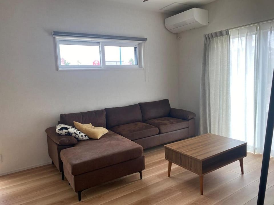 Living room, air conditioner