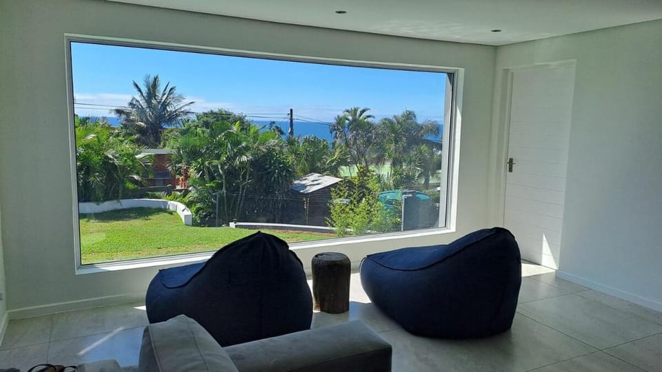 Garden, Living room, Seating area, Garden view, Sea view