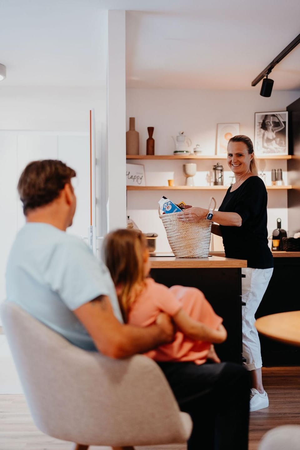 children, Family, kitchen