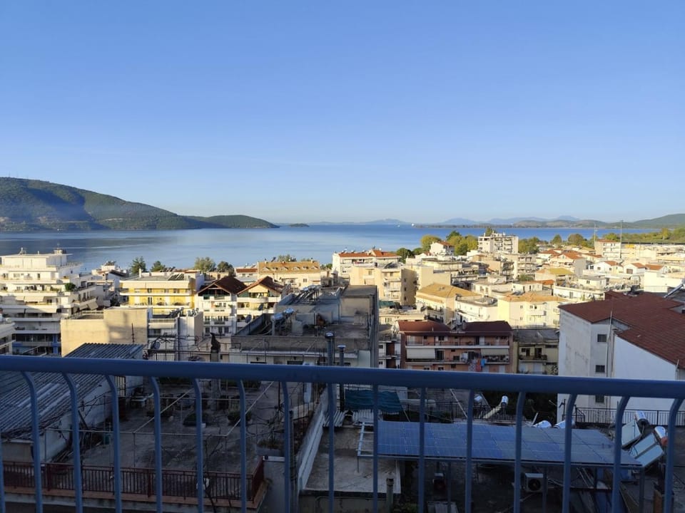 View (from property/room), Balcony/Terrace, Mountain view, Sea view