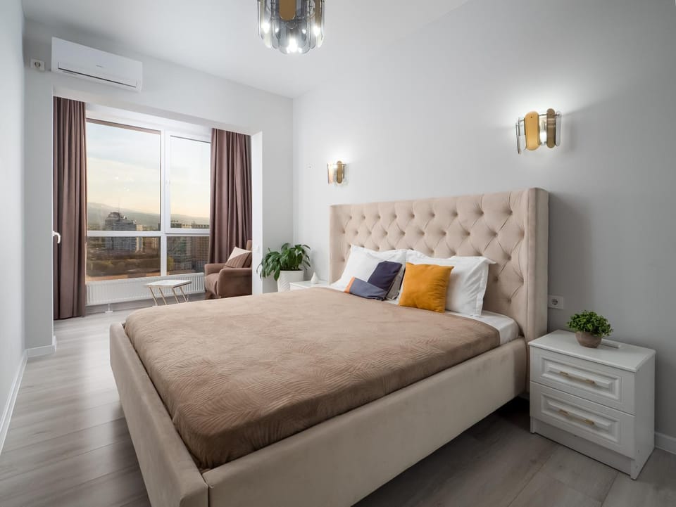 Бизнес класс апартаменты в 5 минутах от Мега Алматы Apartment in Almaty