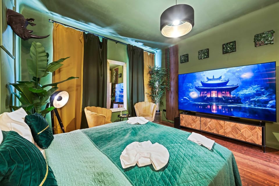 Living room, Bedroom