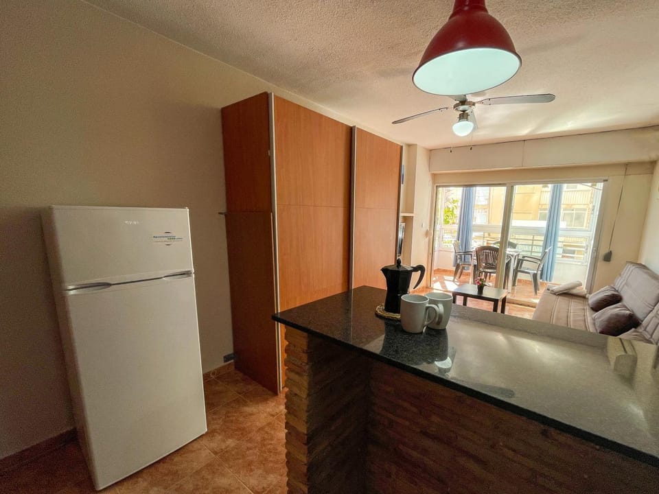 Kitchen or kitchenette, Living room