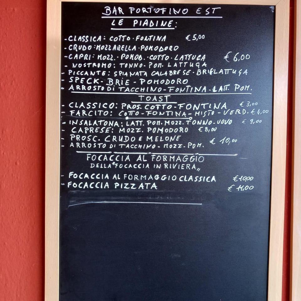 Restaurant/places to eat, Text overlay
