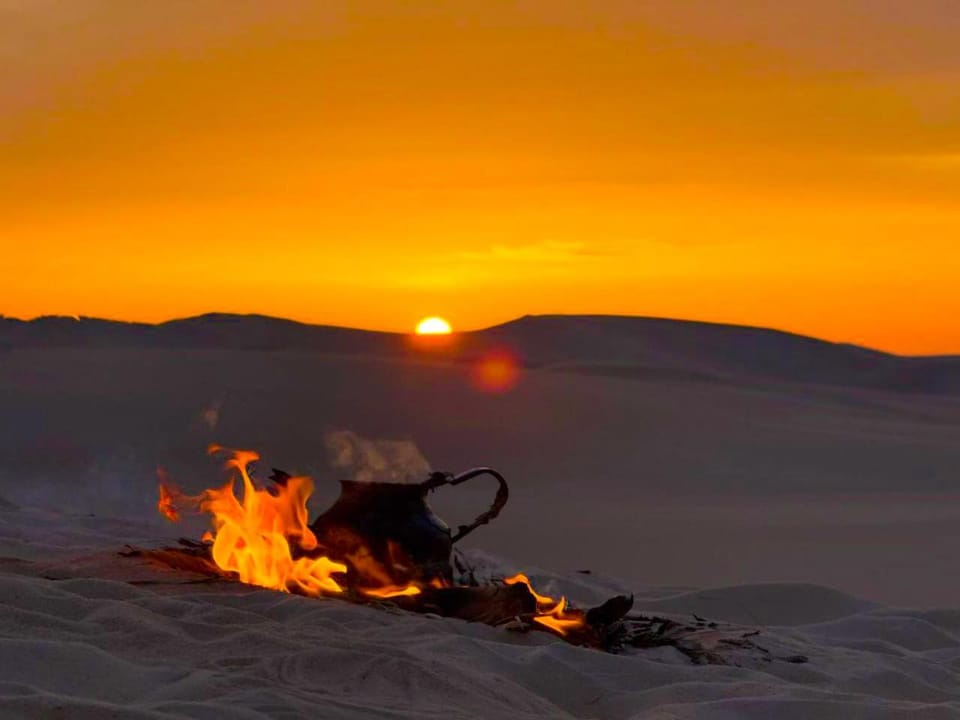 Natural landscape, Sunset