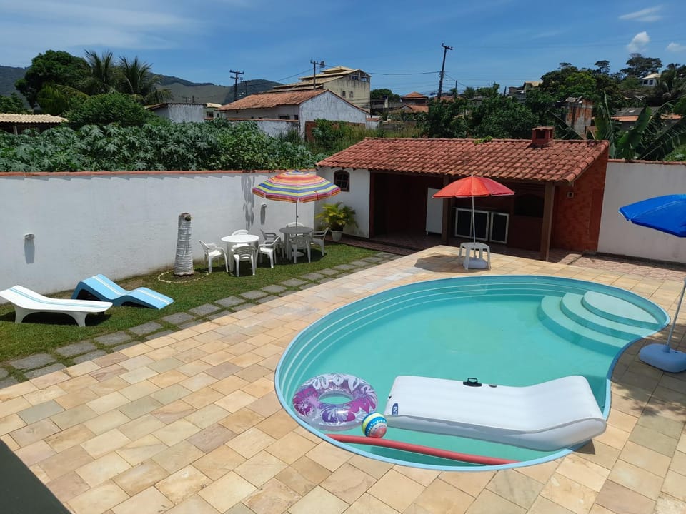 Patio, Day, Pool view, Swimming pool, sunbed