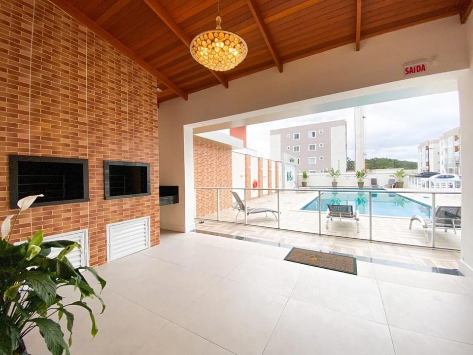 Apê Novo em Porto Belo com Piscina próx Bombinhas Apartment in Porto Belo