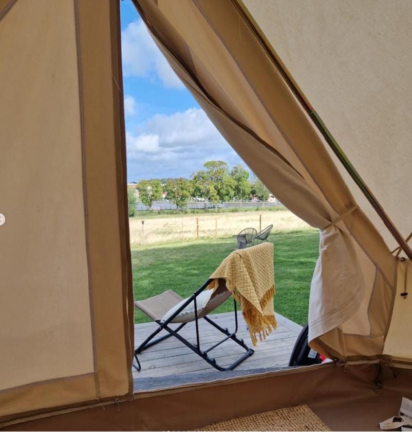Bergs Slussar Glamping Luxury tent in Sweden
