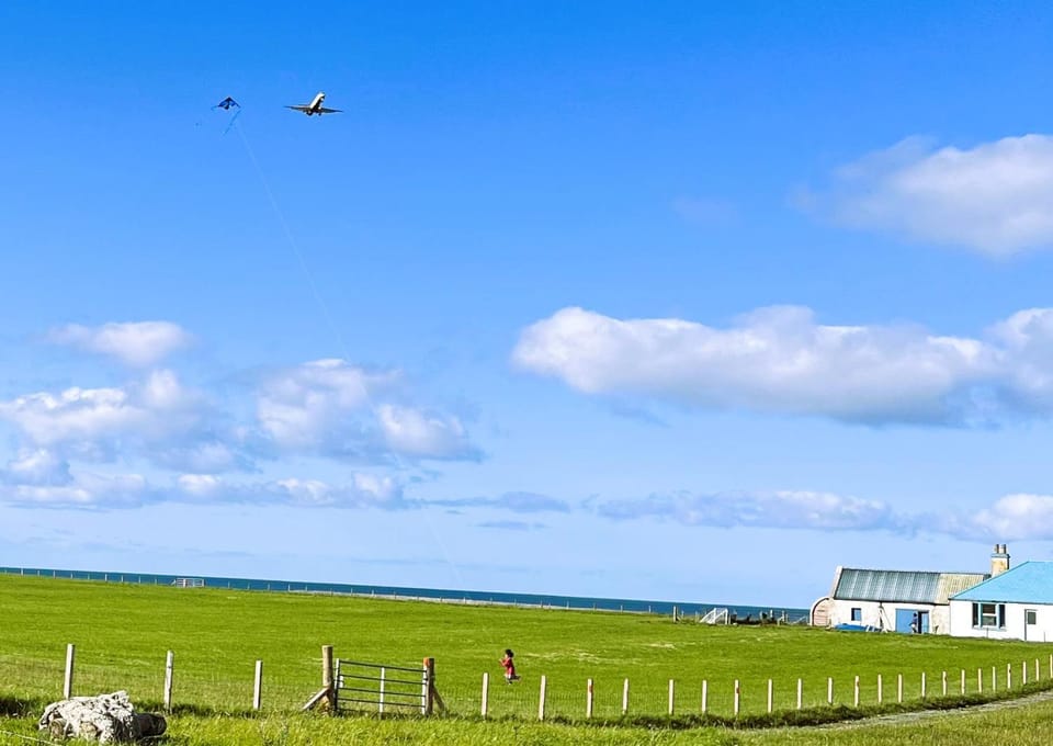 Atlantic Sunset Pod, Isle of Benbecula Campground/ 
RV Resort in Scotland