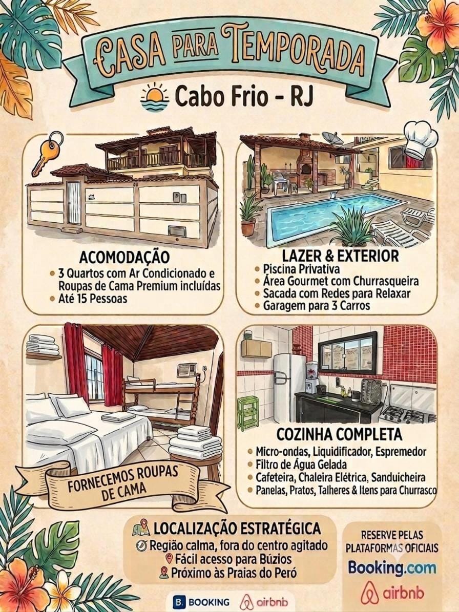 Casa da Nataliana House in Cabo Frio