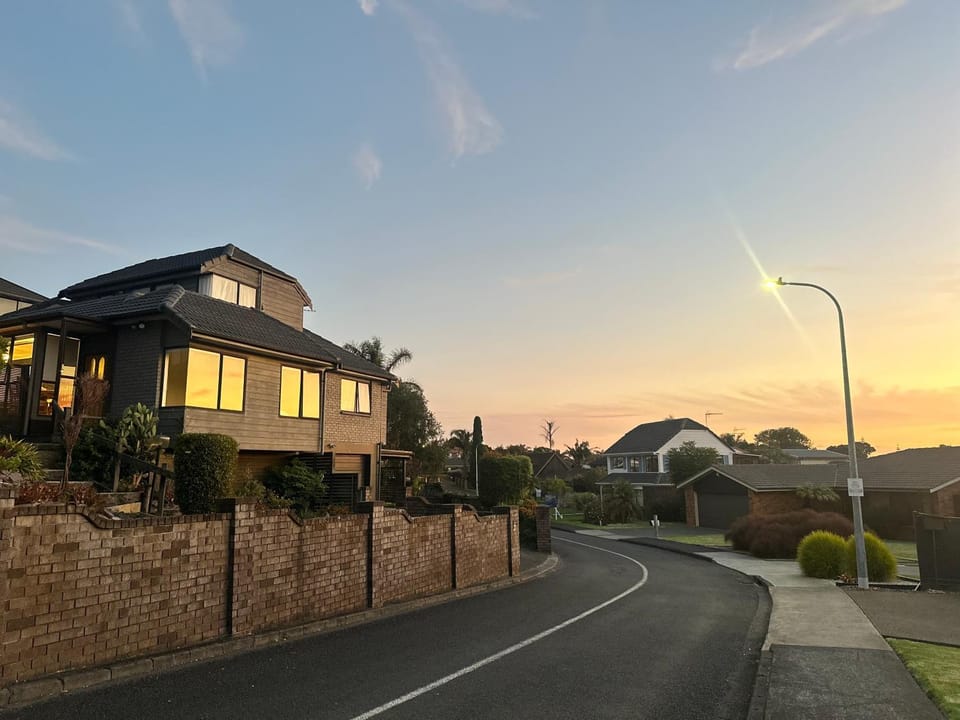 Property building, Street view, Quiet street view