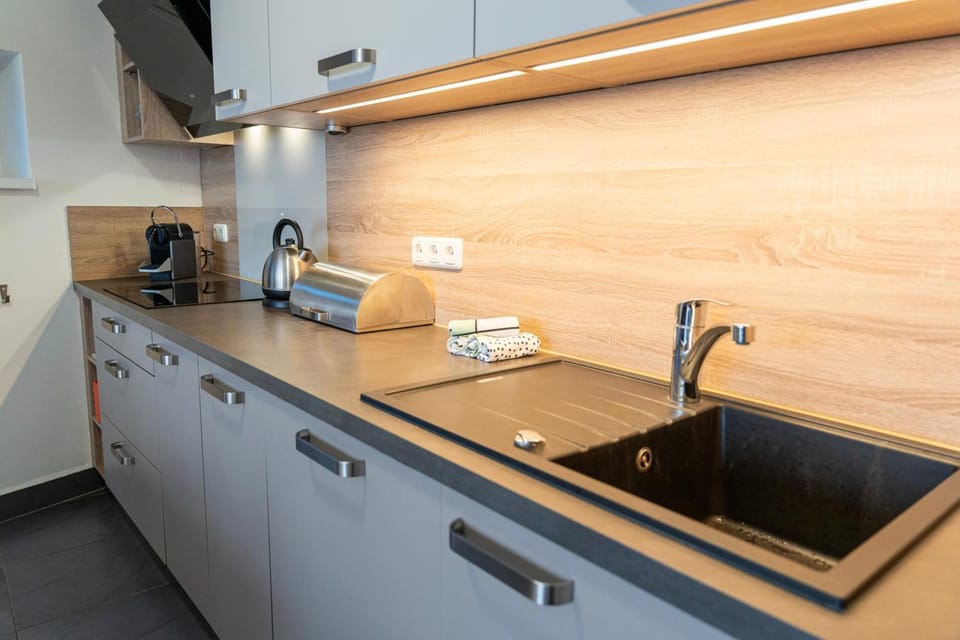 Kitchen or kitchenette, kitchen