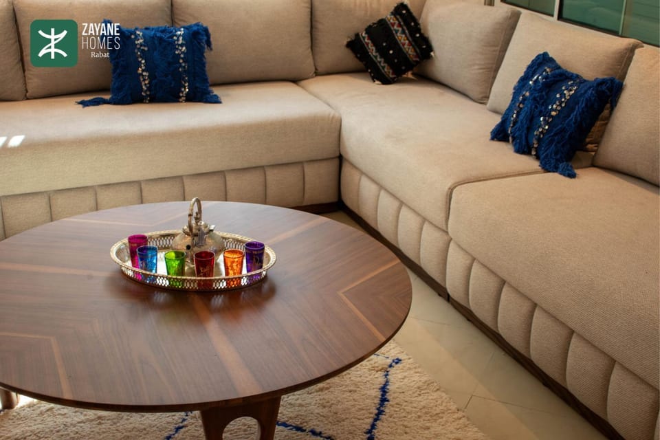Beachside Retreat Rabat - Zayane Homes Apartment in Rabat-Salé-Kénitra
