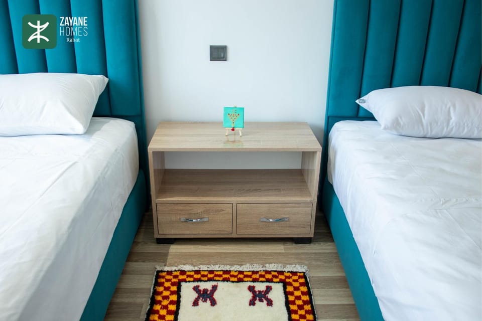 Beachside Retreat Rabat - Zayane Homes Apartment in Rabat-Salé-Kénitra