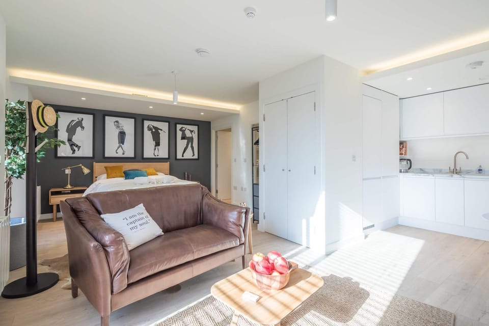 Fabulous central apt with balcony and parking Apartment in Cambridge