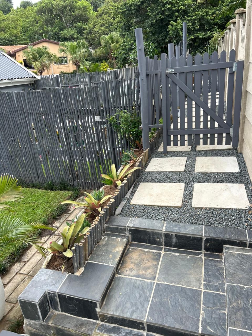 Property building, Garden