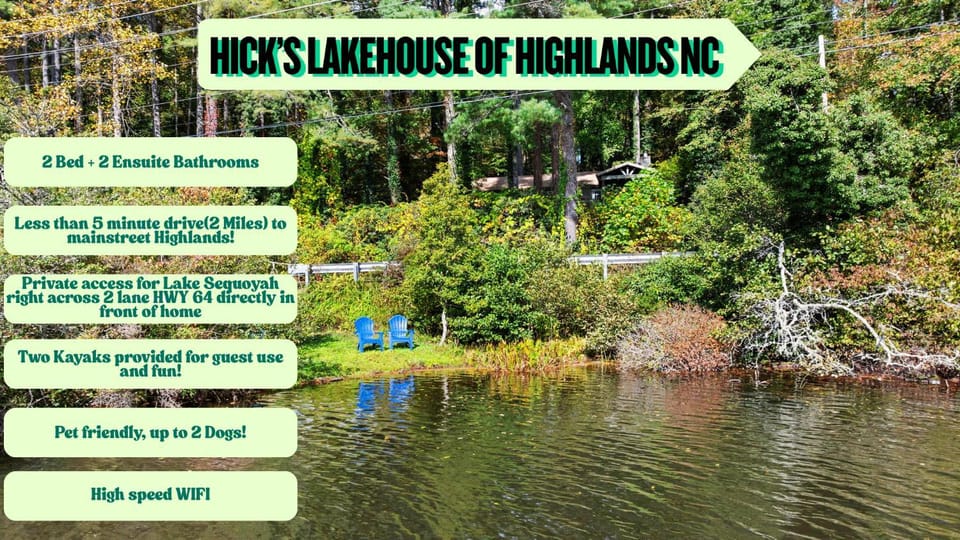 Hick's Lakehouse House in Highlands