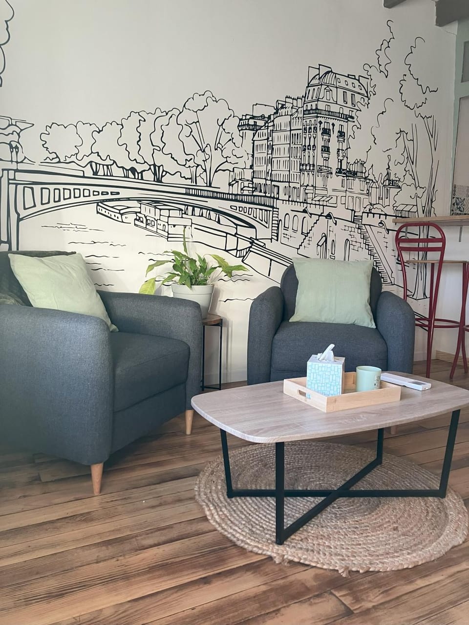 Living room, Seating area