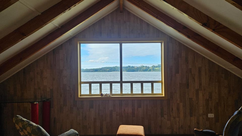 Living room, Seating area, River view