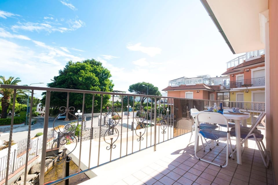 Property building, Day, View (from property/room), Balcony/Terrace, Parking