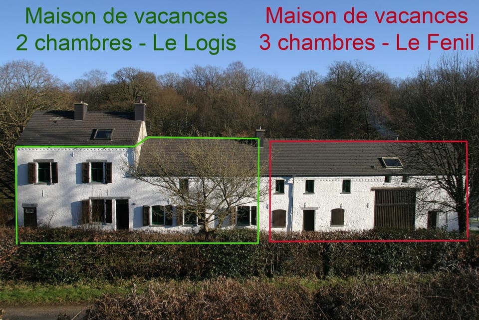 Les deux gites de la Plumette - Le Logis et le Fenil House in Belgium