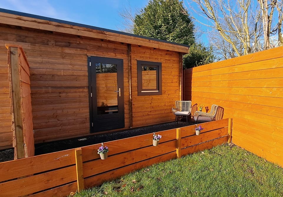 Property building, Garden
