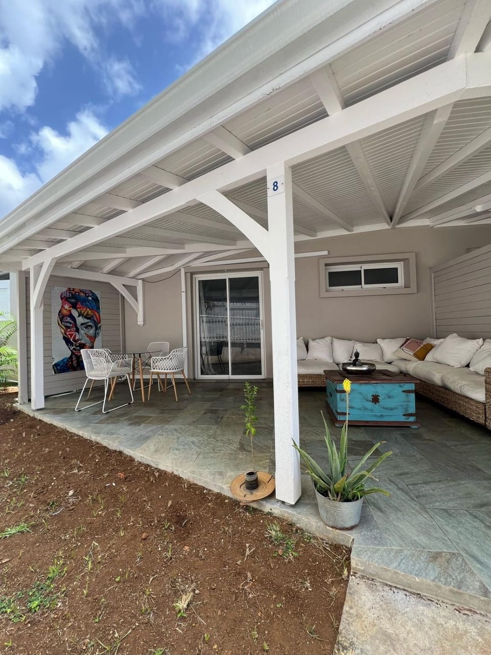 Palmeraie lagoon Apartment in Le Diamant