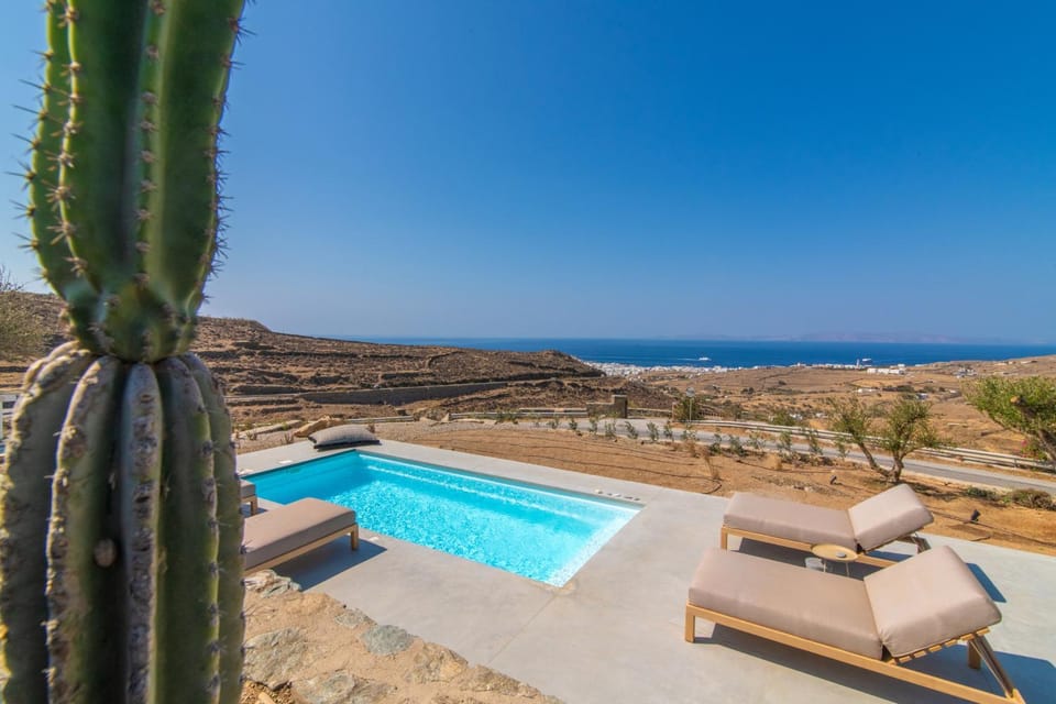 Sea view, Swimming pool, sunbed