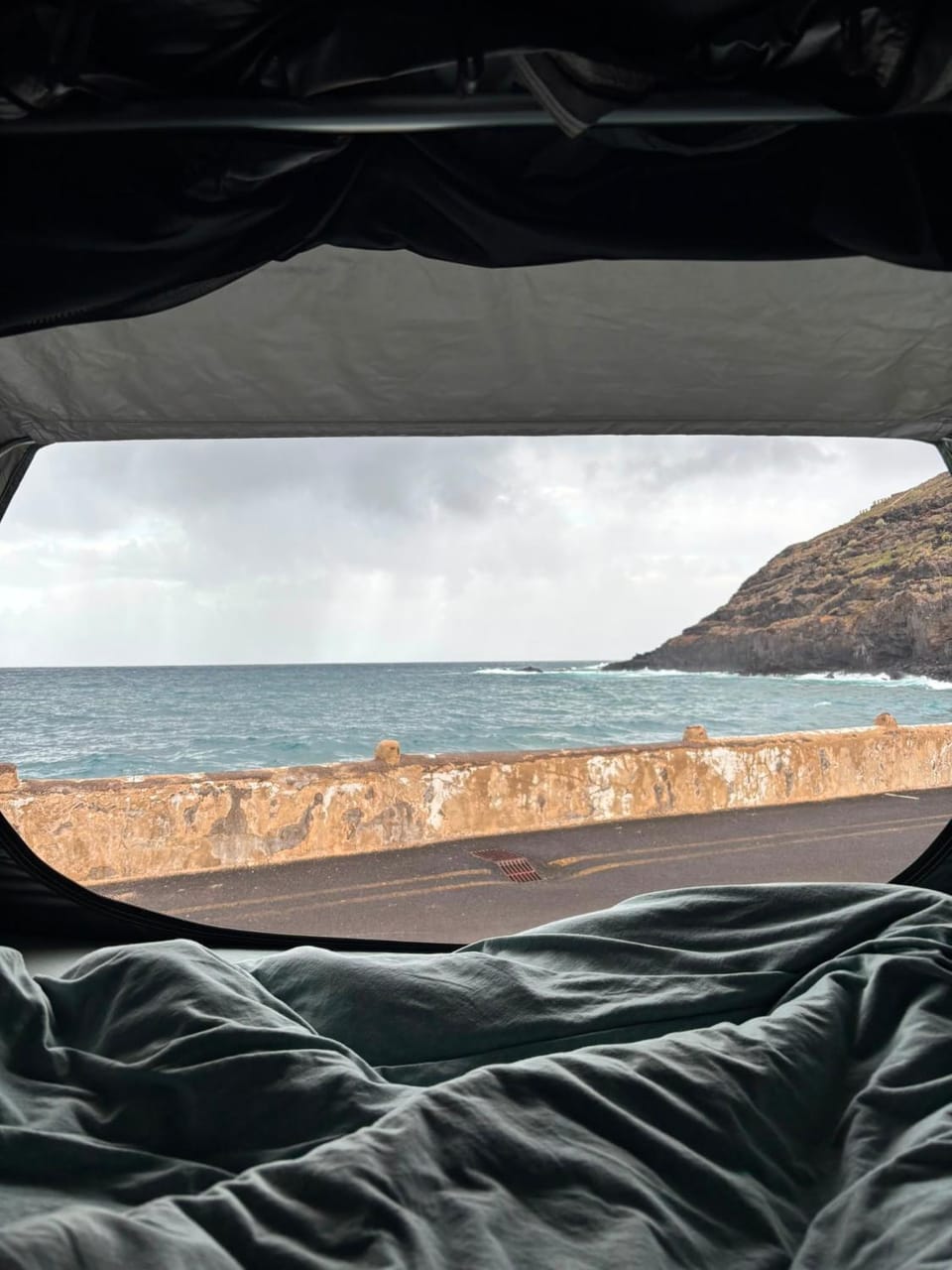 Bed, Day, Natural landscape, Bedroom, Sea view, Sea view