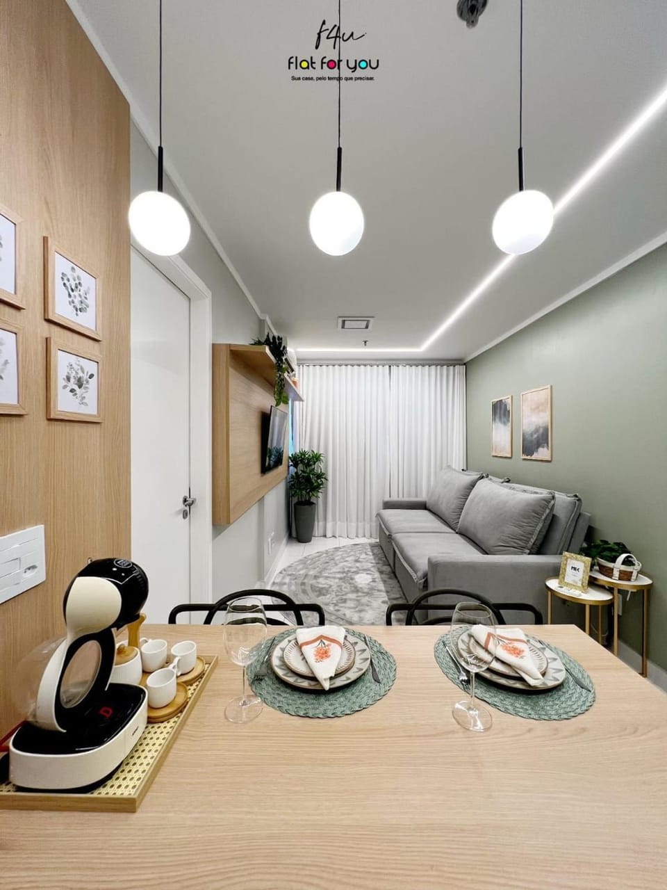 #1206A# Apto 1 quarto Metropolitan Barcelona Apartment in Goiania