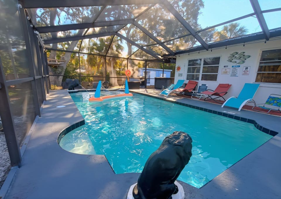 Natural landscape, Swimming pool