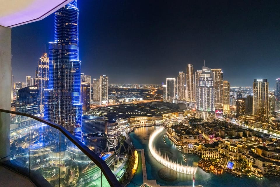 Night, Bird's eye view, City view