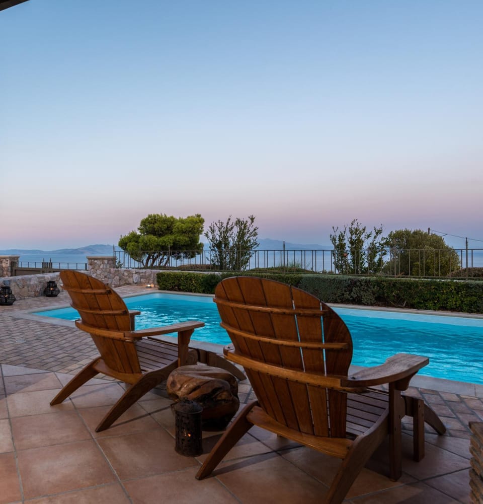 View (from property/room), Pool view, Sea view, Swimming pool