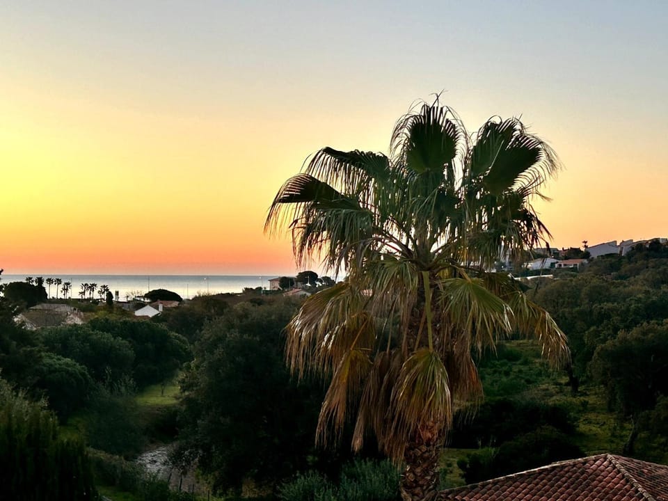 Natural landscape, Sea view, Sunset