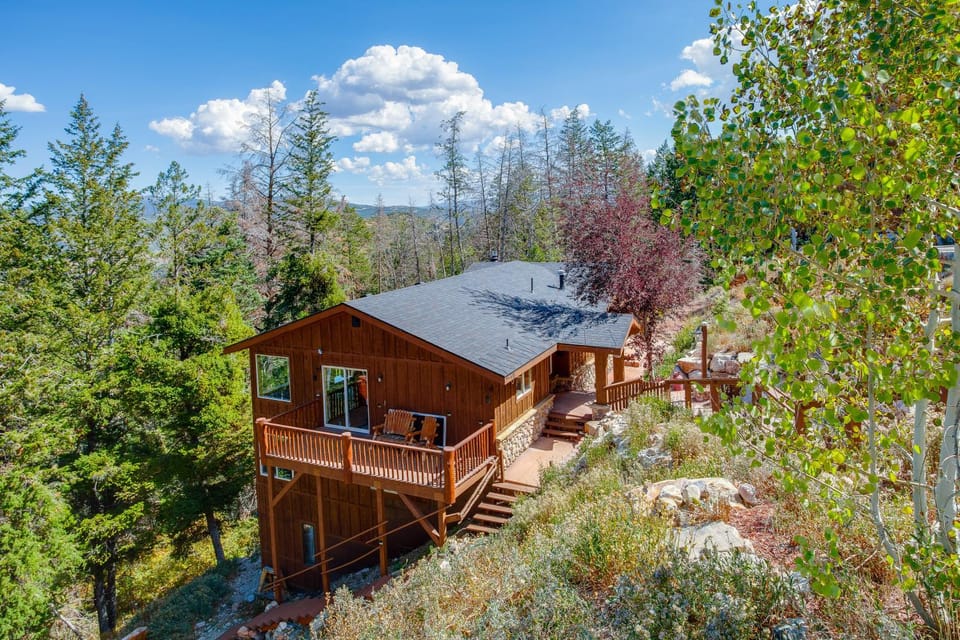 View (from property/room), Balcony/Terrace, Mountain view