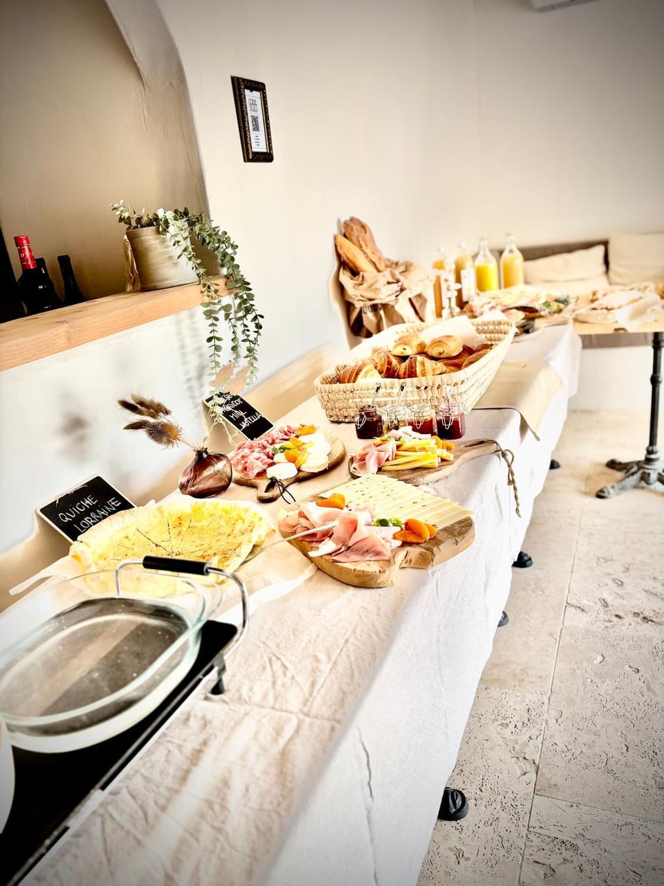Buffet breakfast