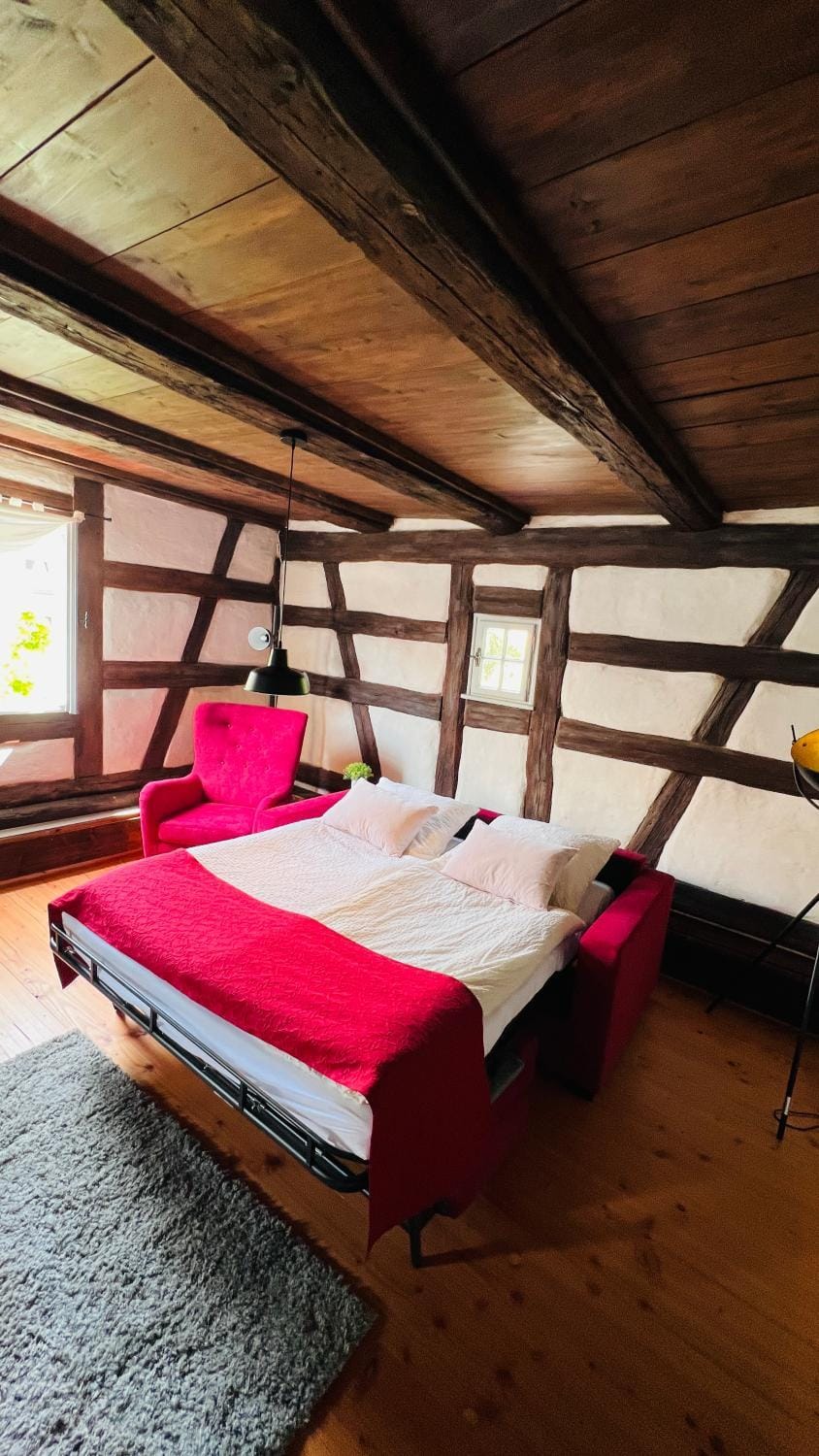 Hufschmiede Fachwerkhaus - Ludwig Suite Apartment in Fürth