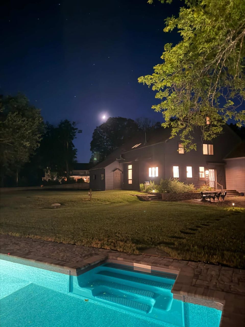Chic Barn House with Pool House in Germantown