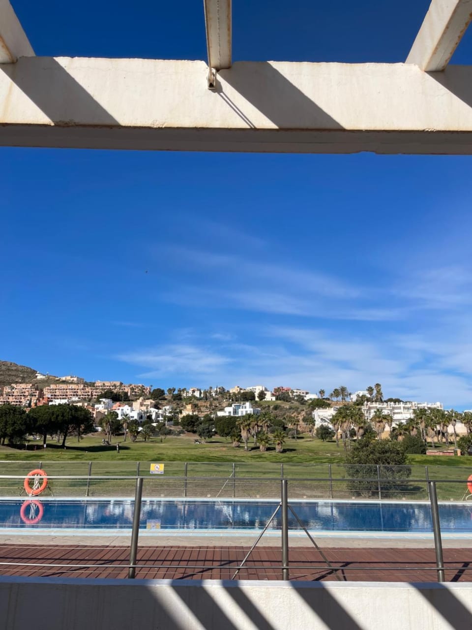 Natural landscape, Balcony/Terrace, Pool view, Swimming pool