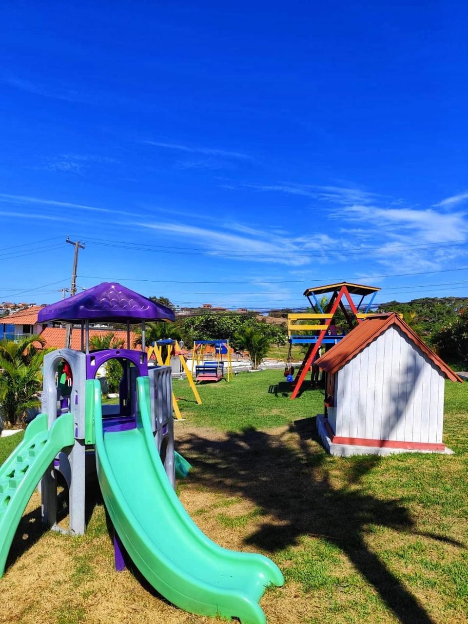 Day, Natural landscape, Children play ground, Pool view, Swimming pool