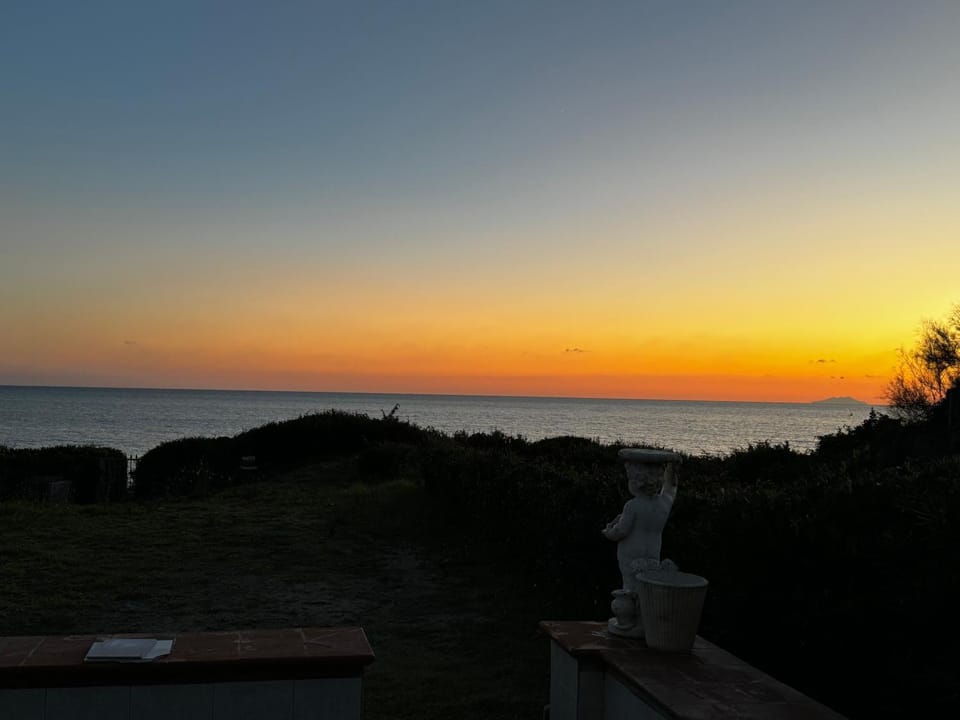 Property building, Facade/entrance, View (from property/room), Garden view, Entertainment, Sunset